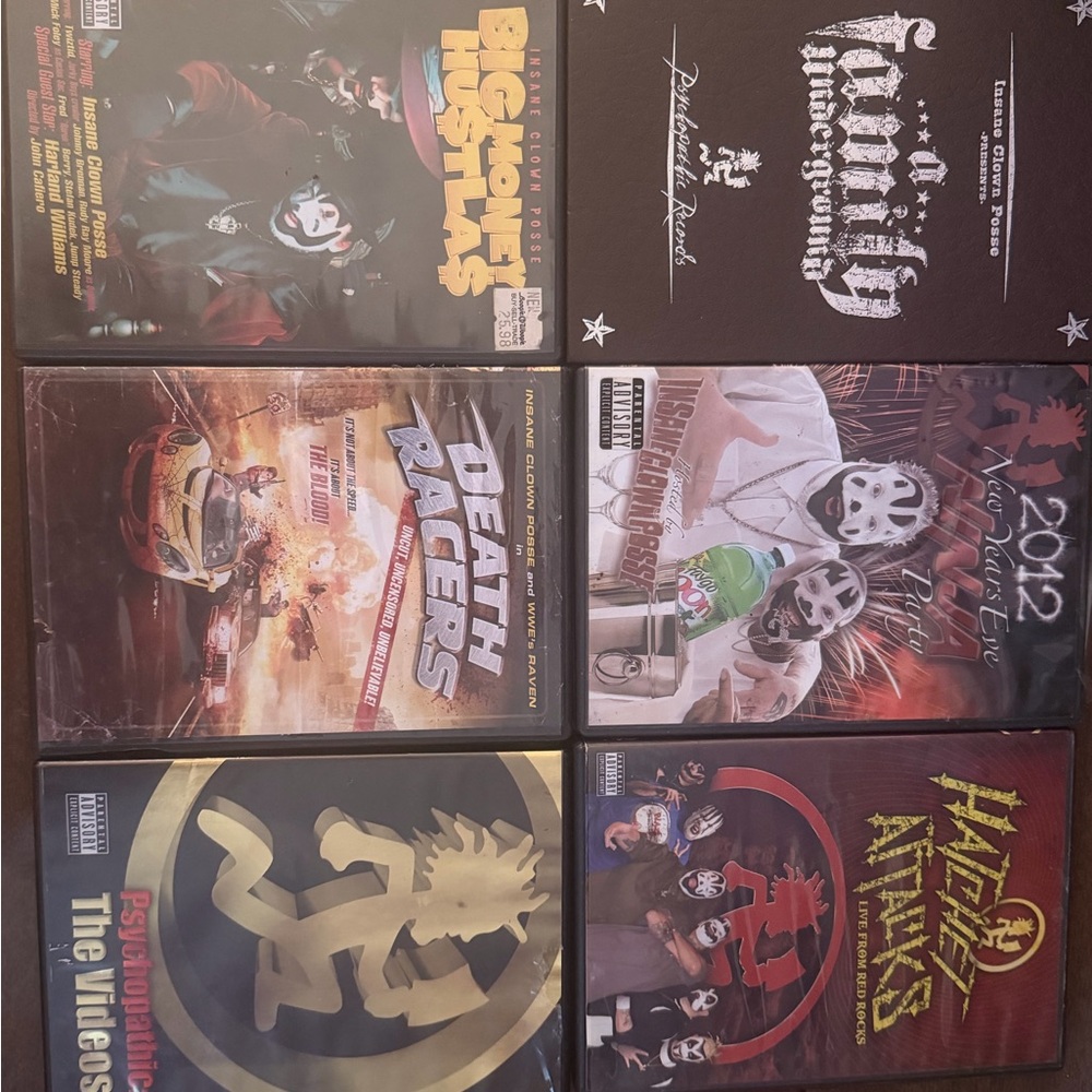 psychopathic records DVD collection ICP
